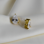 Blair Studs Ohrclips in Gold von CLYPS – Clip-Ohrringe ohne Ohrlöcher